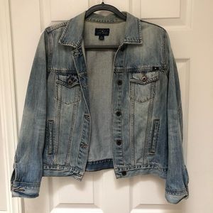 Lucky Brand Womens Jean Jacket, Medium